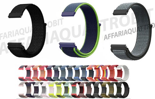 Cinturino nylon 20mm 22mm - nylon,