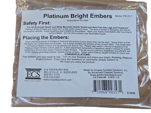Ecs platinum bright embers - ecs,
