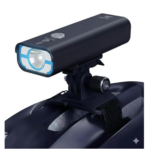 Luce casco bici - luce, ricaricabile
