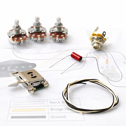 Kit cablaggio stratocaster - kit,