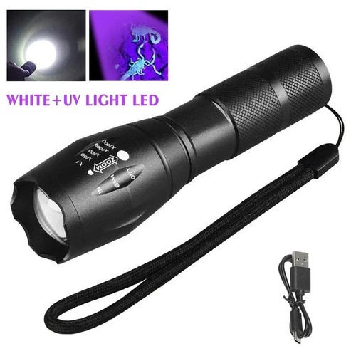 Torcia led super luminosa - uv, a